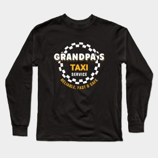 Grandpa´s taxi service Long Sleeve T-Shirt